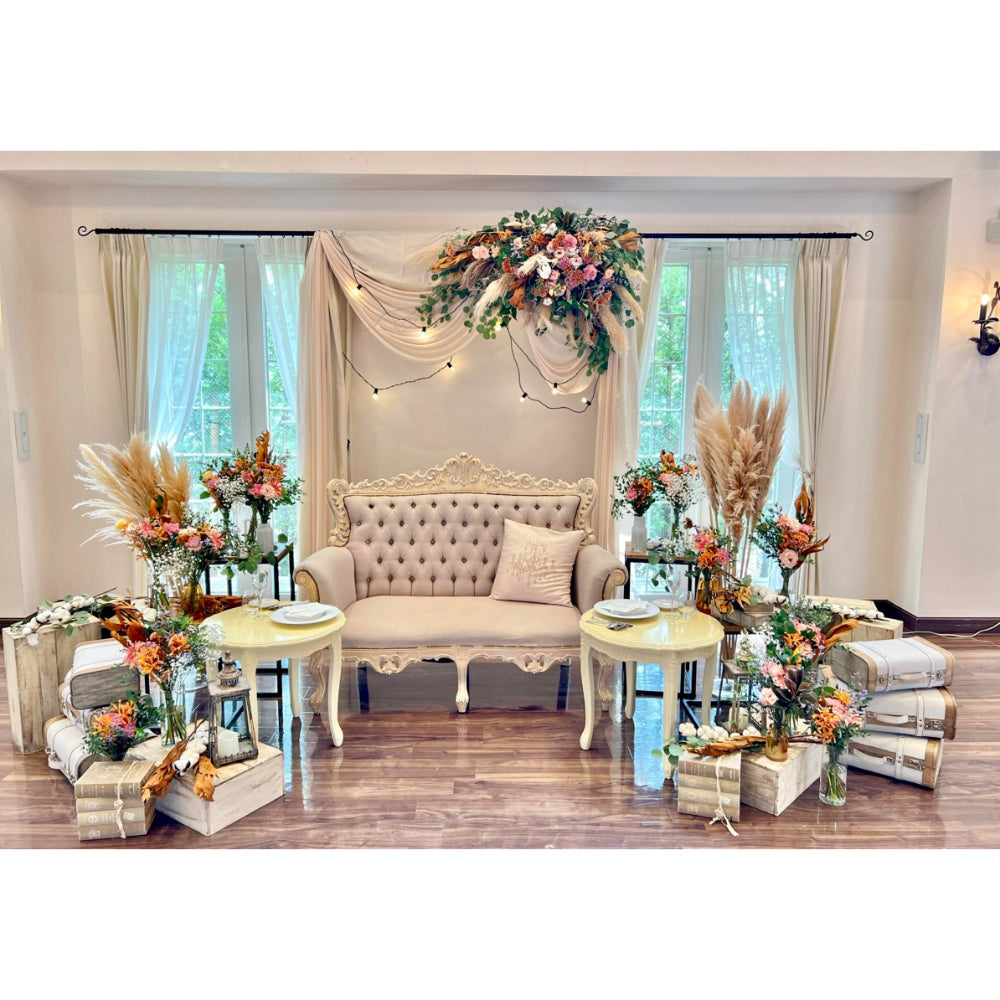 【レンタル】高砂装飾兼フォトブース014【結婚式 フラワー 会場装花】