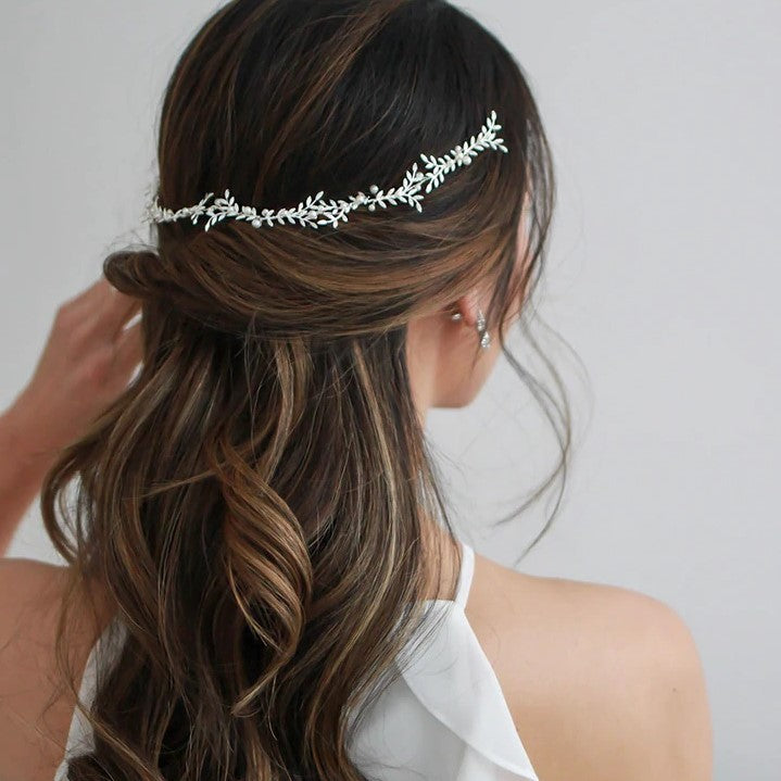 【ヘッドドレス】ロザリンドヘアピース 【結婚式 ヘアアクセサリー】