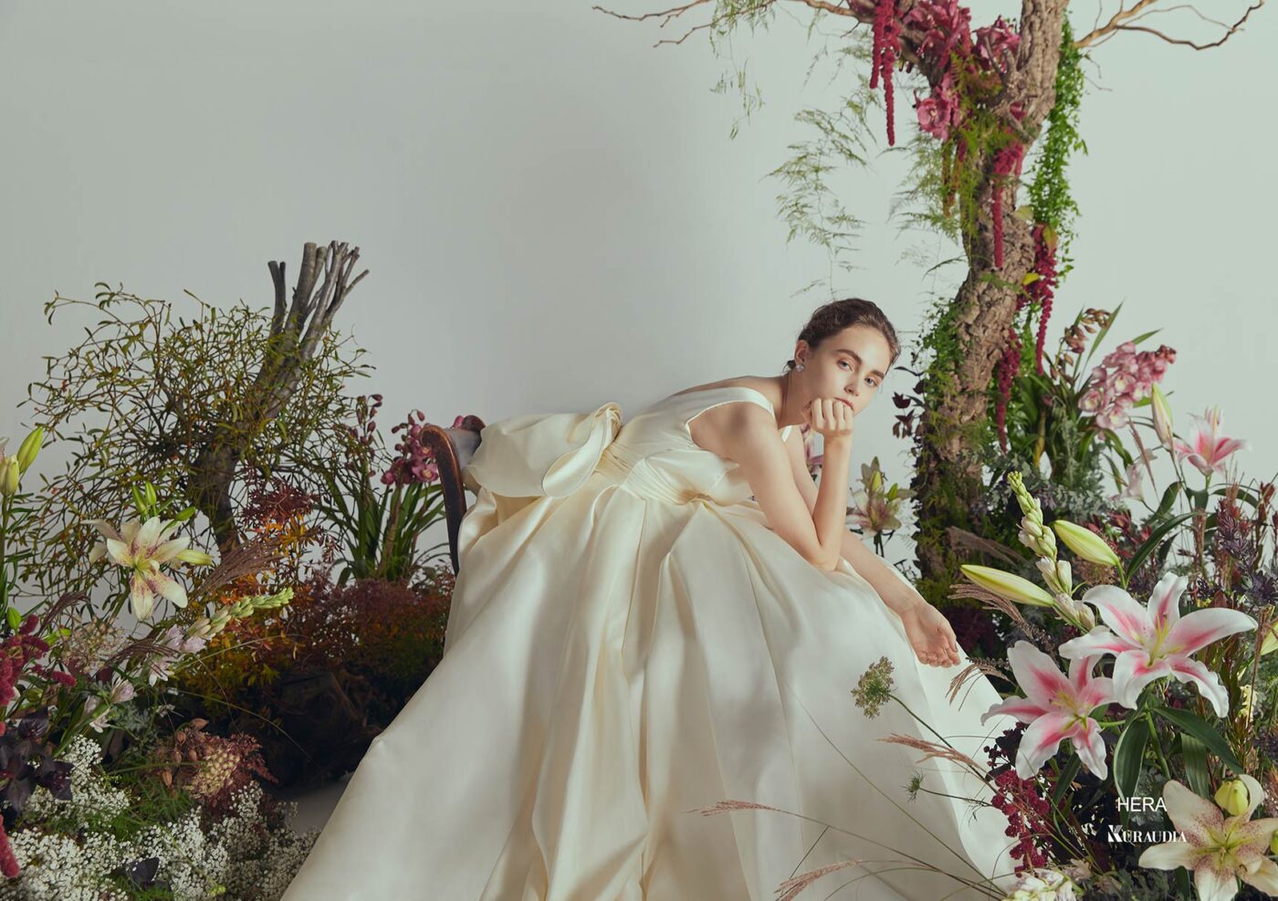 IM-0004 Hera OffWhite【ウェディングドレス レンタル】