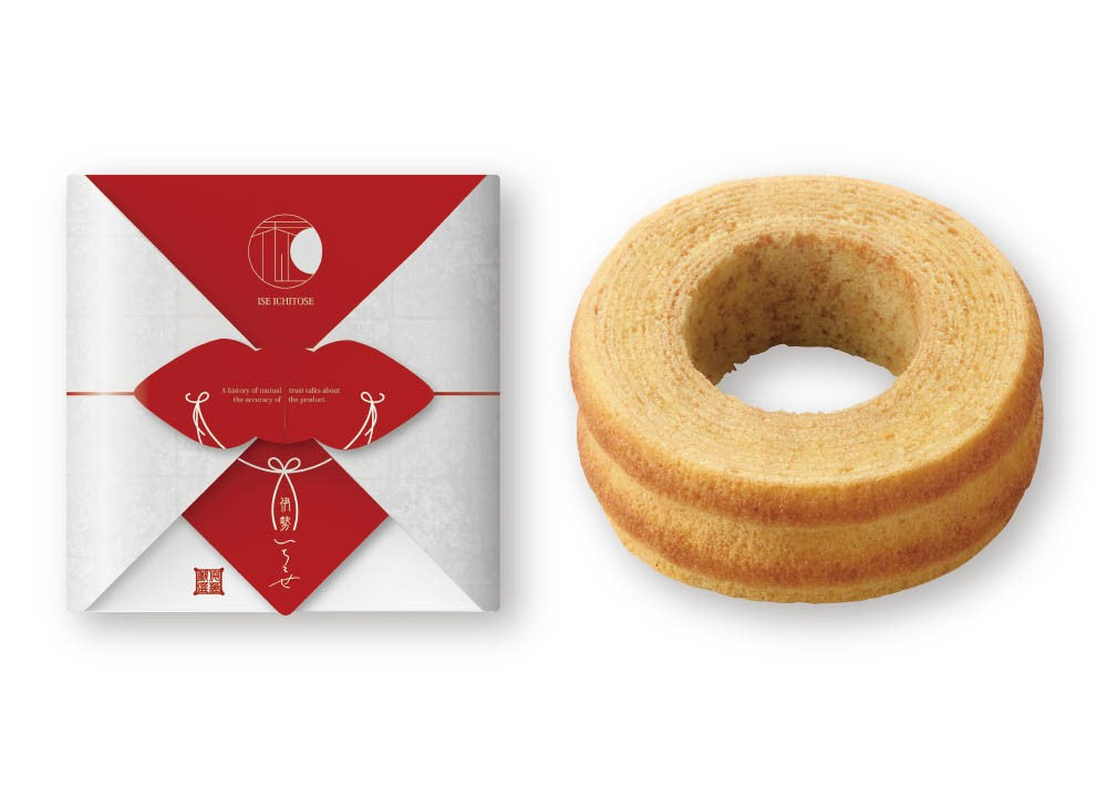 いちとせ三重県産米粉のはちみつバウムクーヘン