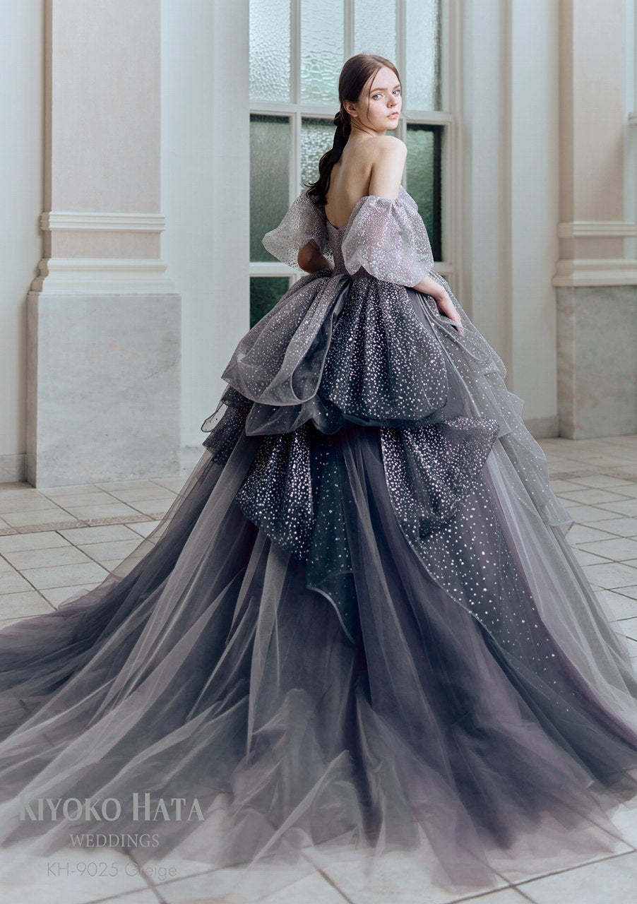 KH-9025 Greige【結婚式 カラードレス レンタル】