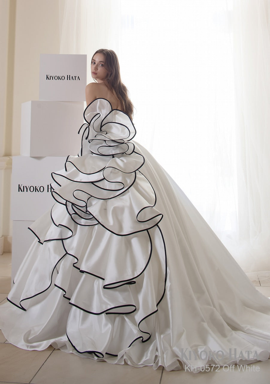 KH0572 offwhite【ウェディングドレス レンタル】