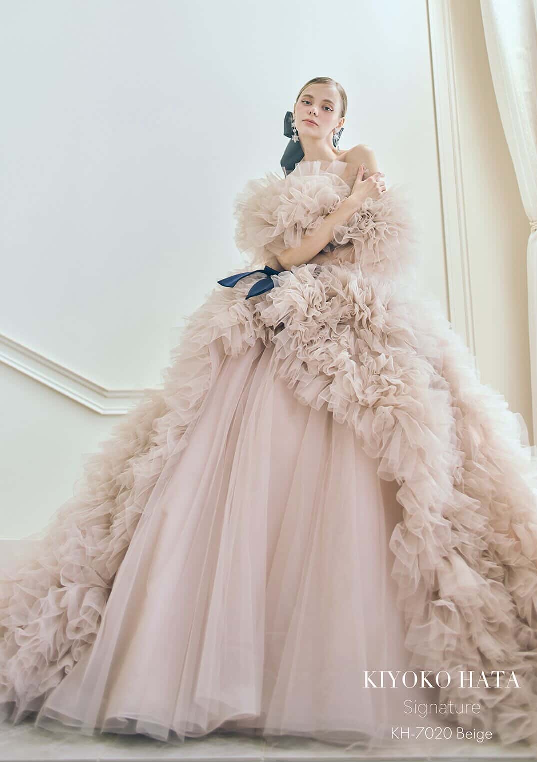 KH7020 beige【結婚式 カラードレス レンタル】 – 結婚式準備サイトCORDY