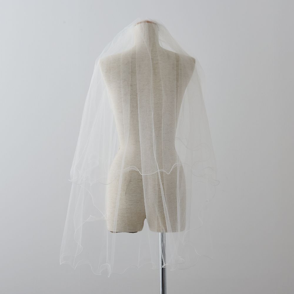 ISAMU MORITAオリジナル 抗菌ベール(シンプル) 【結婚式 ベール】