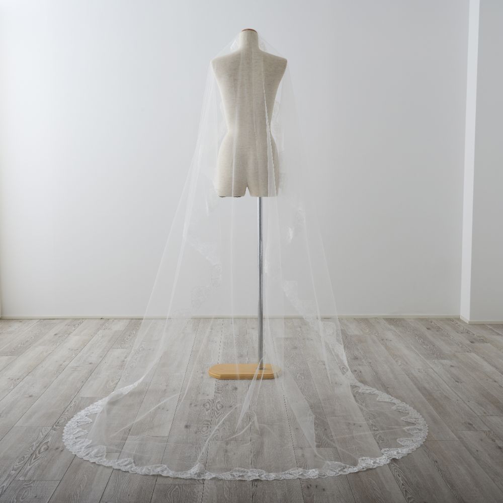 ISAMU MORITAオリジナル 抗菌マリアベール(レース) 【結婚式 ベール】