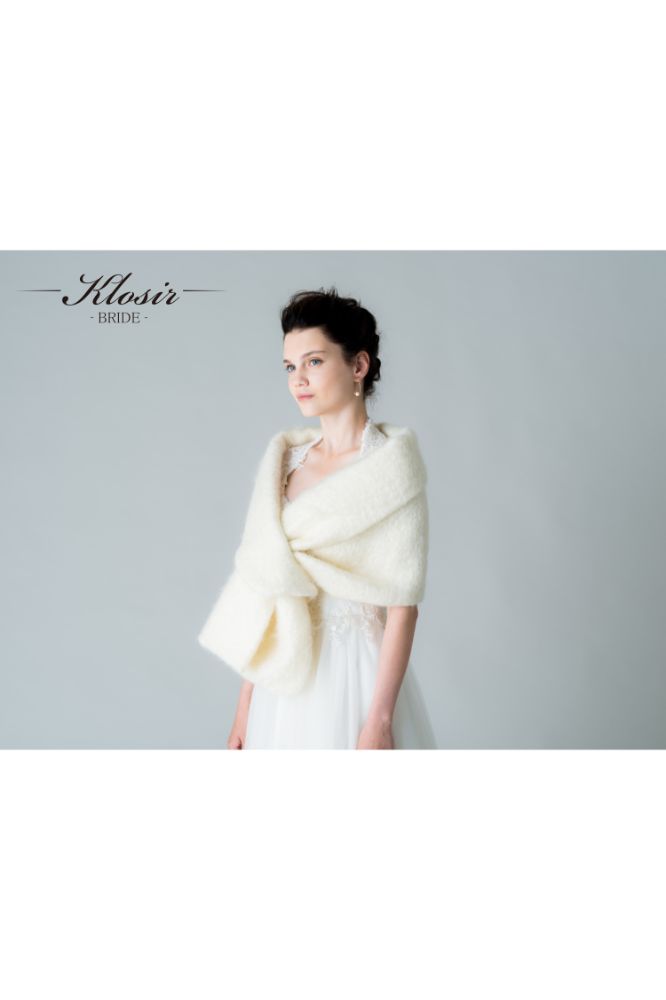 【ウールボレロ】ドレス小物 WOOL BOLERO 【結婚式 ドレス小物 レンタル】