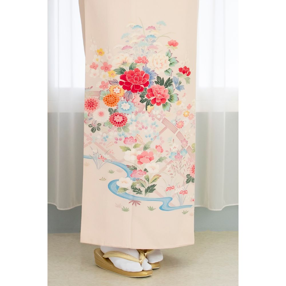 訪問着 【結婚式 訪問着 色留袖 レンタル】