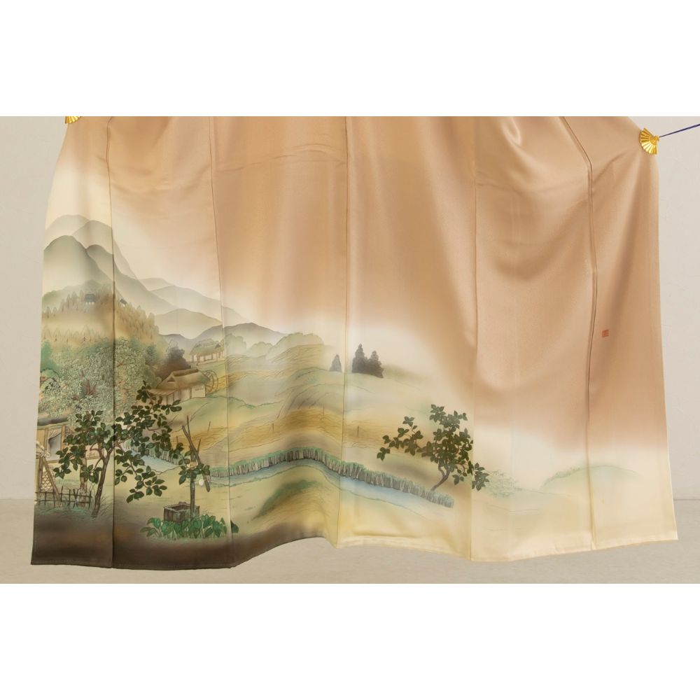 色留袖 【結婚式 訪問着 色留袖 レンタル】