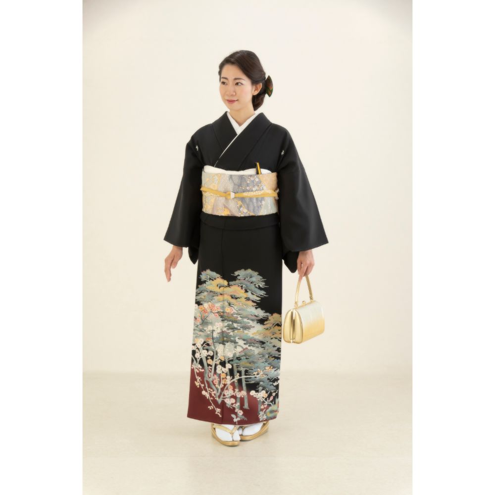 留袖 【結婚式 留袖 レンタル】