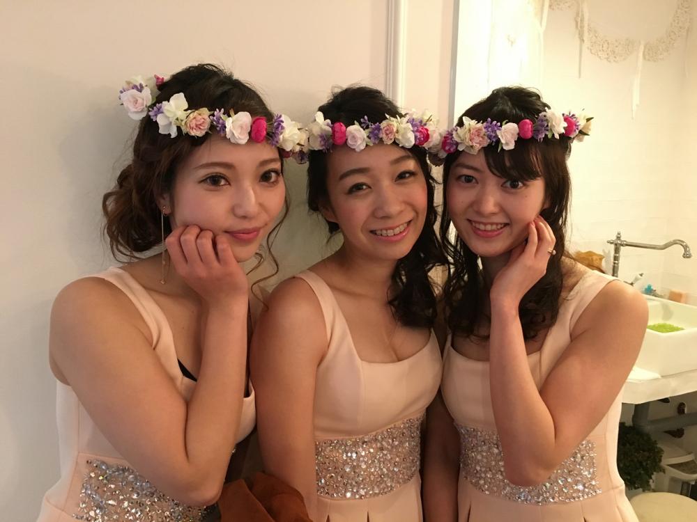Lillyブライダル オプション 列席ヘアメイク