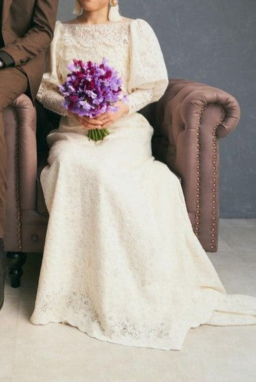 アンティークレースのマーメイドドレス 【ウェディングドレス】 – 結婚  