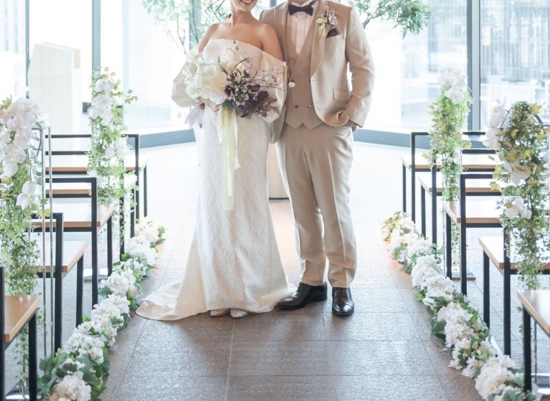 ジャガードマーメイドドレス 【ウェディングドレス】 – 結婚式準備