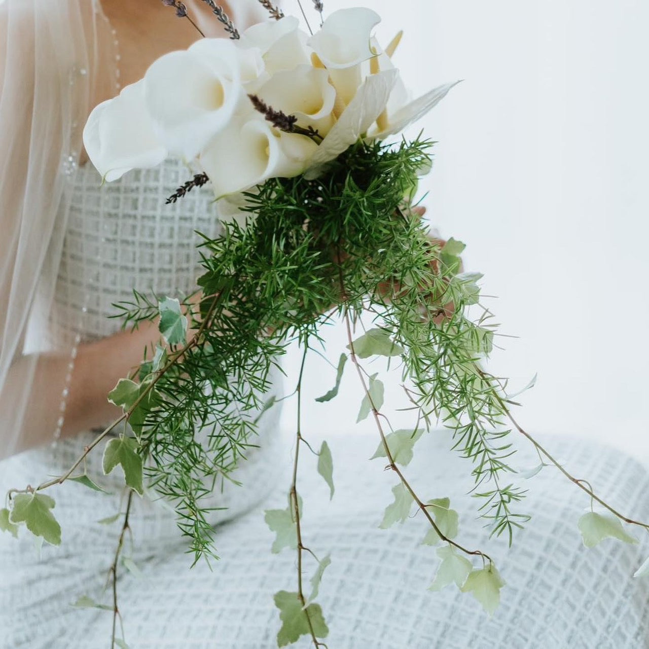 ツイードマーメイドドレス 【ウェディングドレス オーダーメイド】