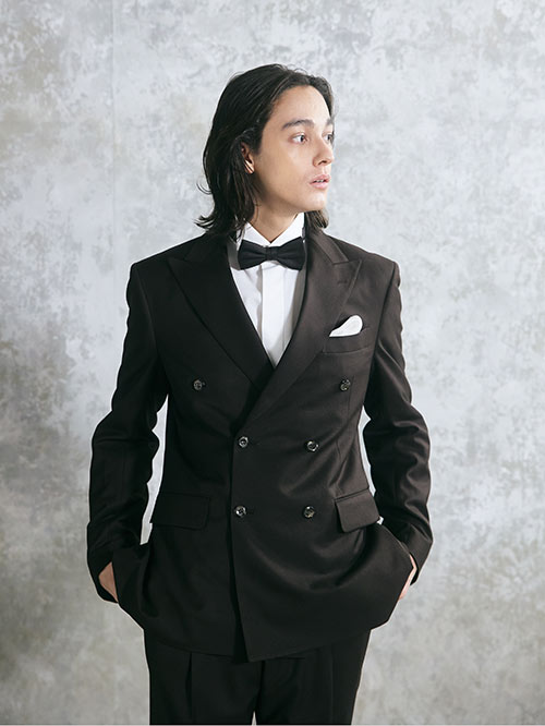 NOA2025-brown【結婚式 タキシード オーダーメイド】