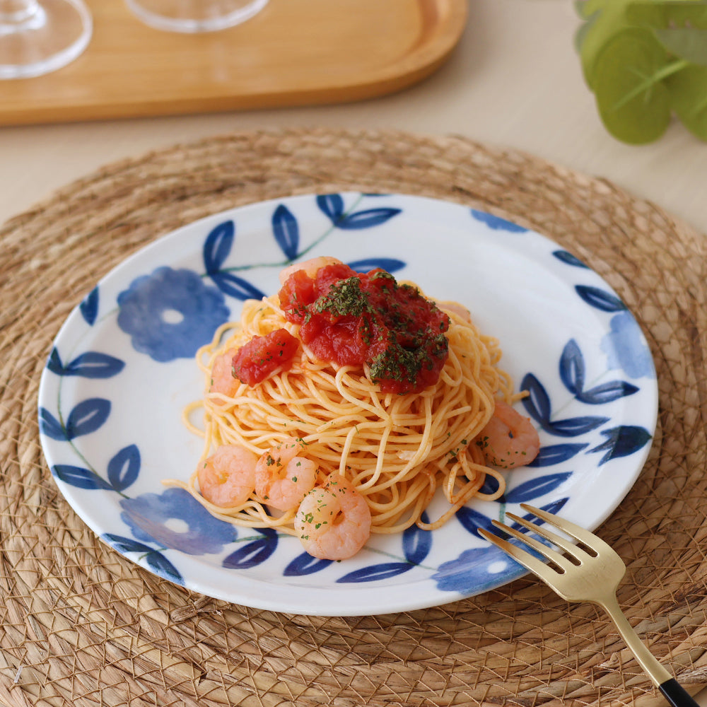 Oriental Flower ペアディナープレート