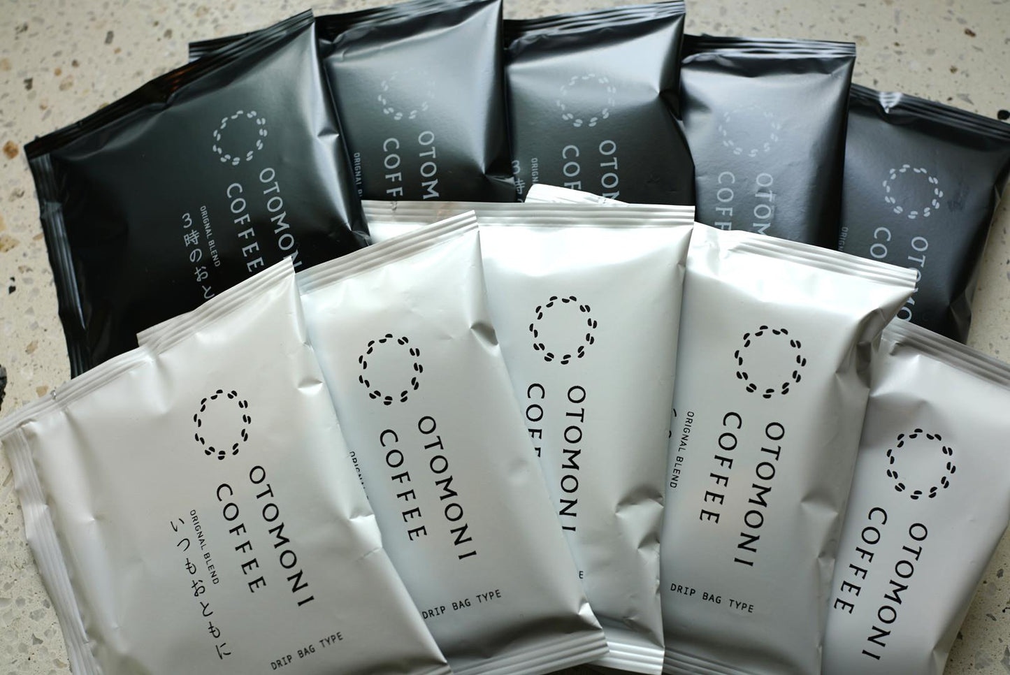 【ドリップバッグコーヒーギフトボックス】オリジナルブレンド10袋入り(いつも×5袋、3時×5袋) 【結婚式 ギフト 食品 引き菓子】