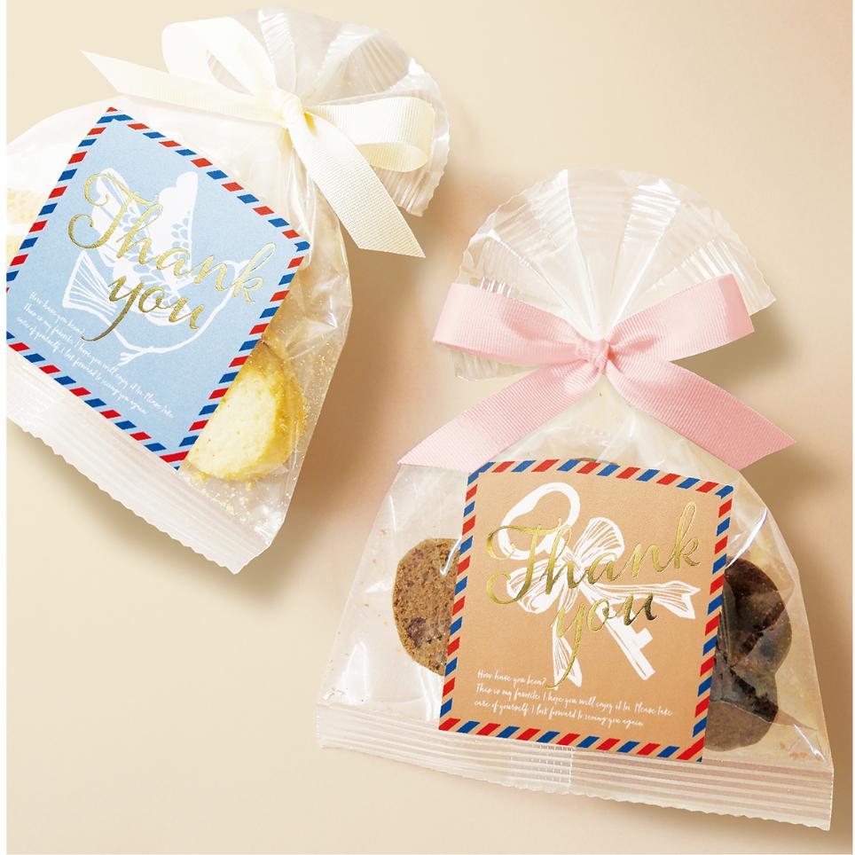 クッキー ギフト エアメール ストロベリー PK 【結婚式 プチギフト 食品 引き菓子】