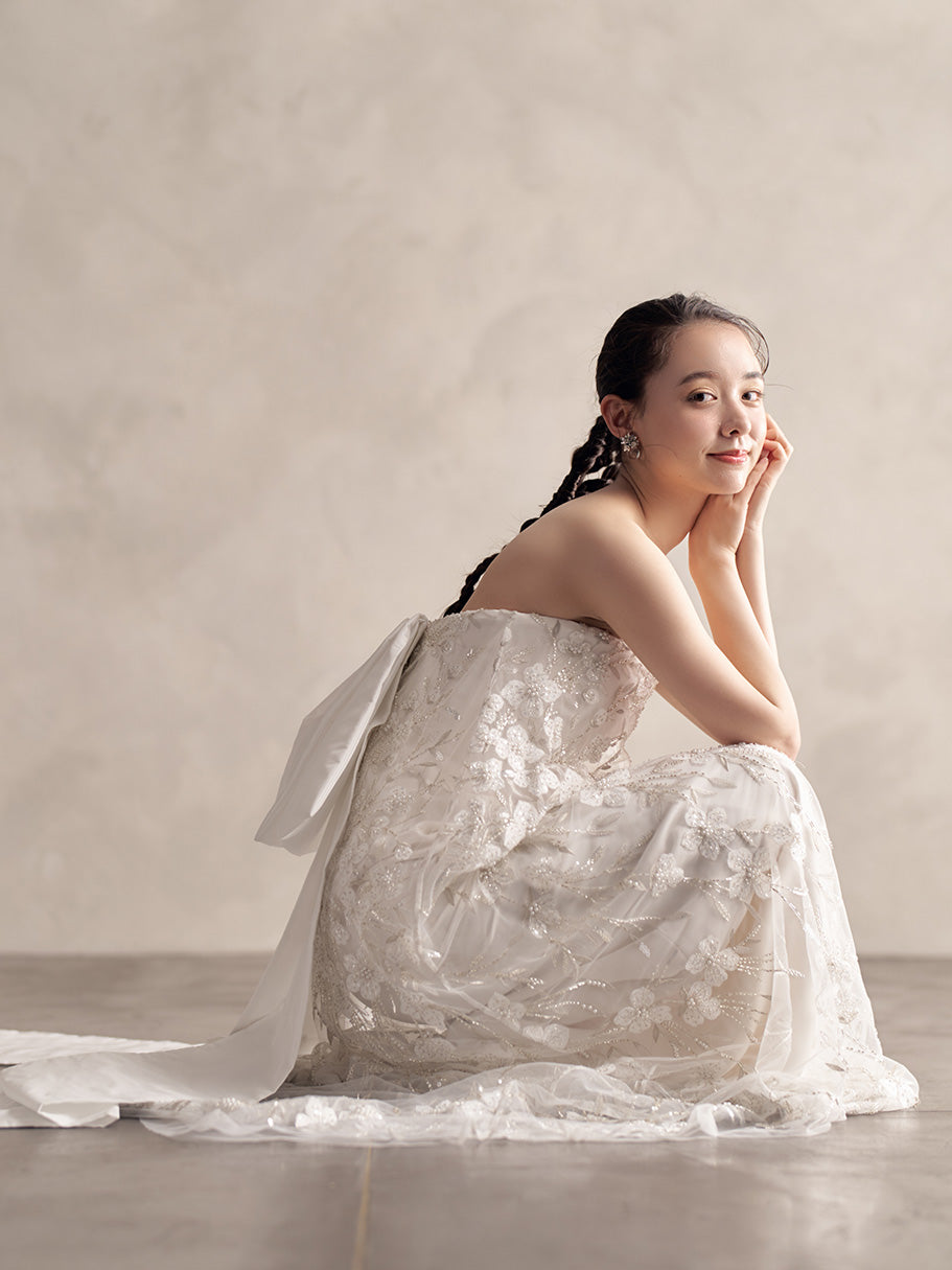 Ref.3245【ウェディングドレス レンタル】