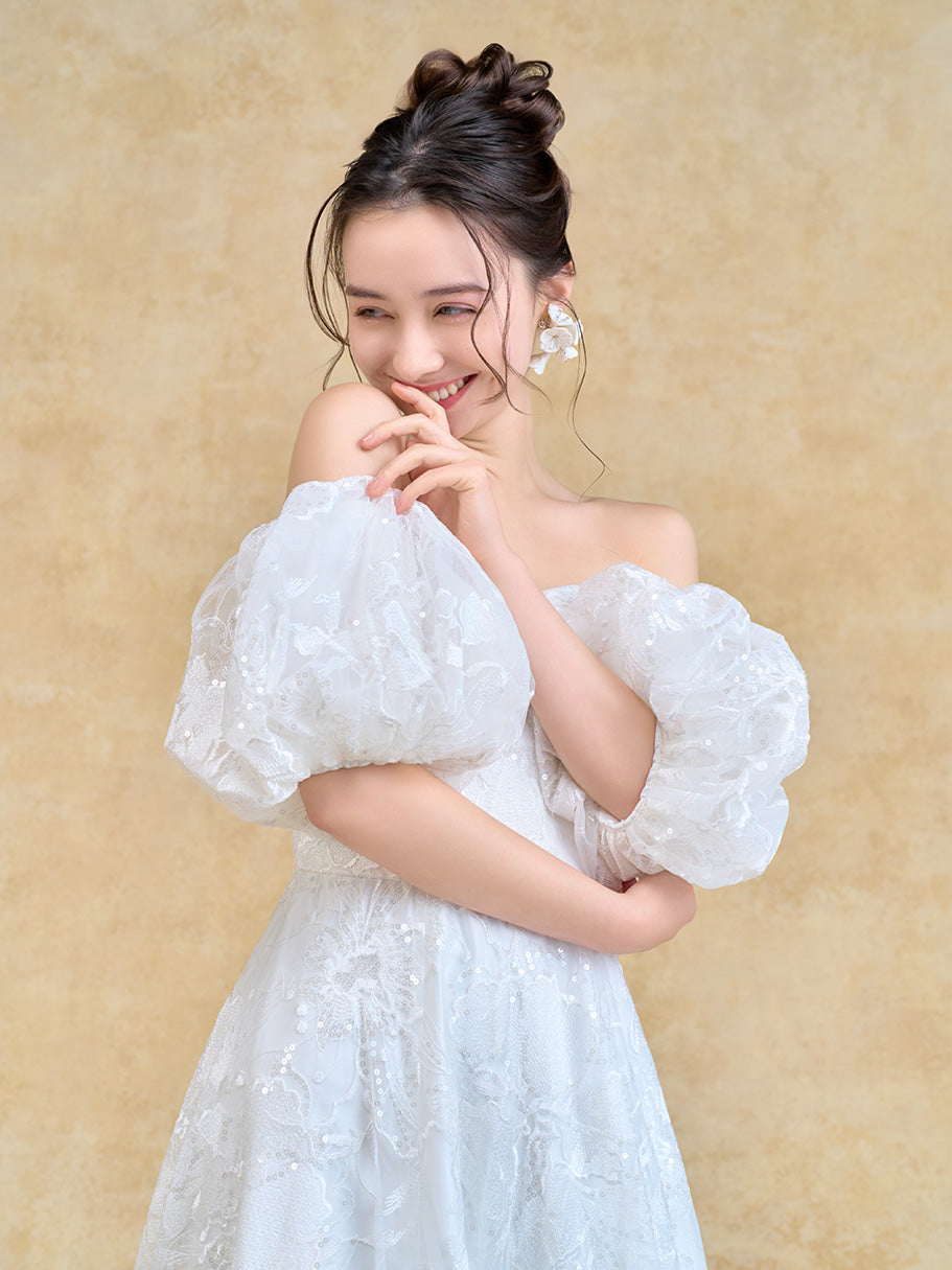 Ref.3461【ウェディングドレス レンタル】