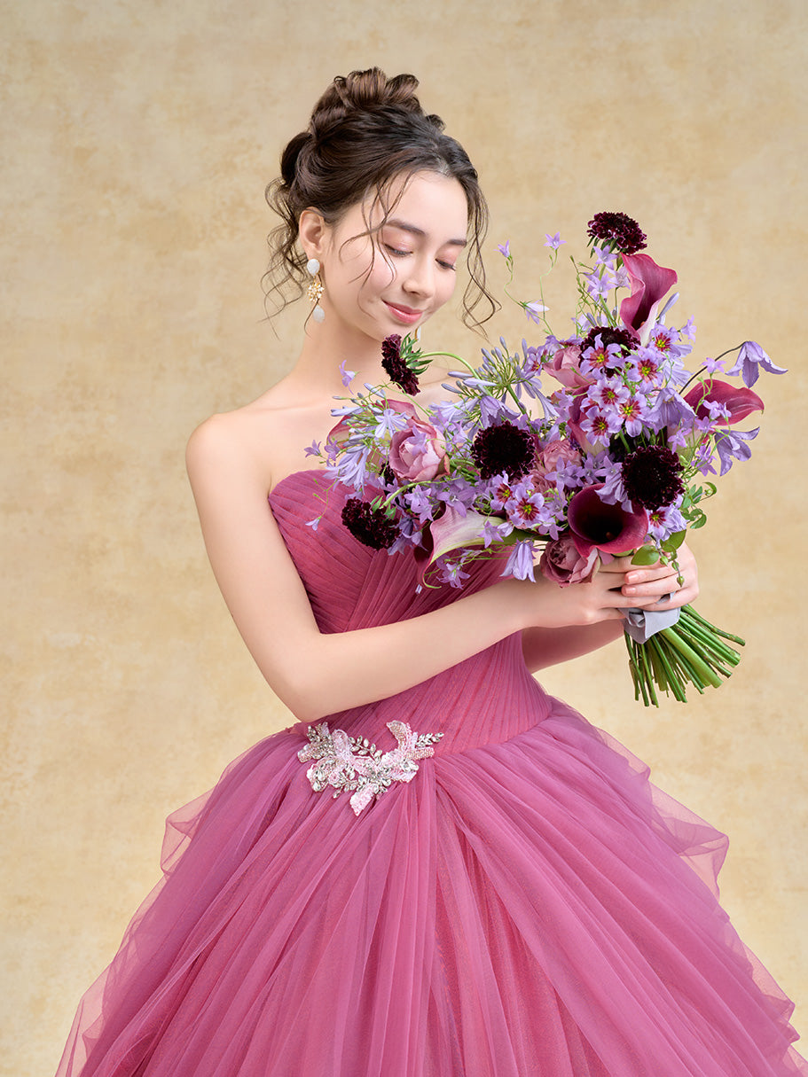 Ref.6612【結婚式 カラードレス レンタル】