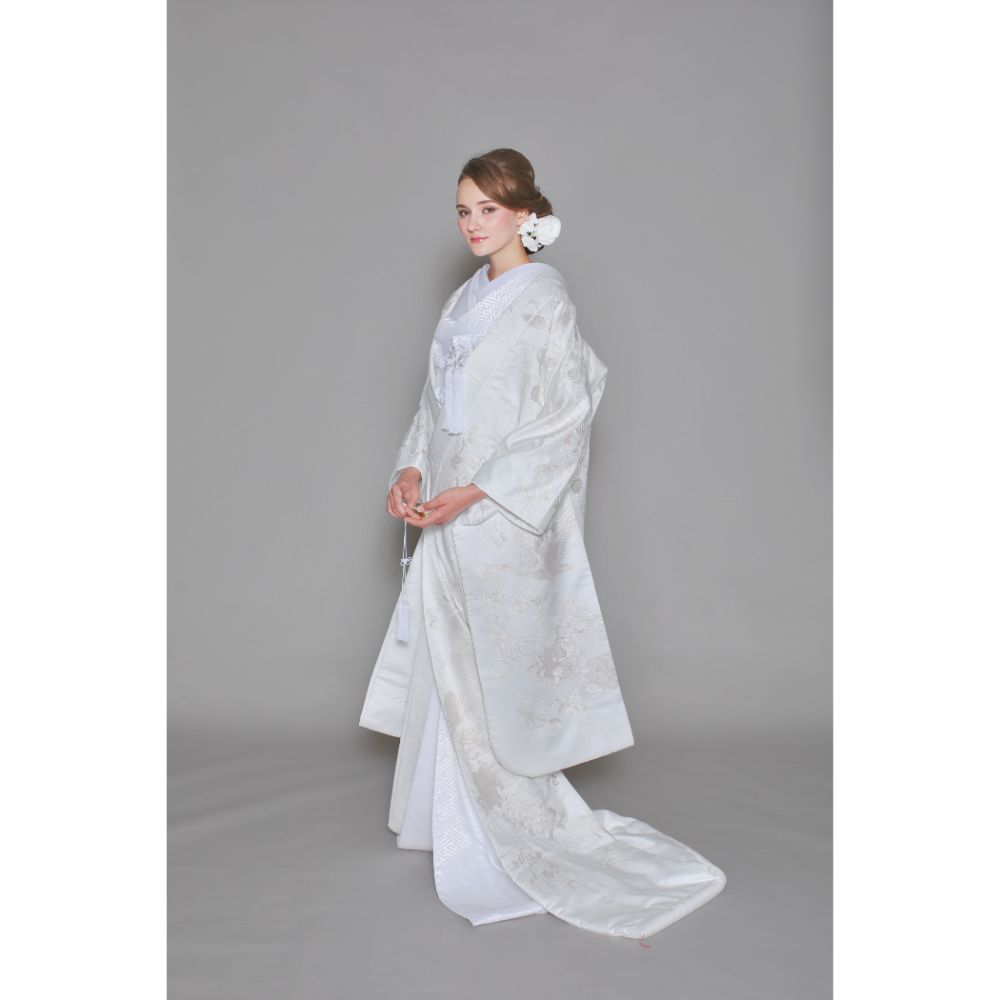 四季花鳥 【結婚式 和装 白無垢 レンタル】