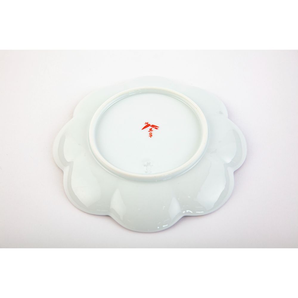 【有田焼 其泉】くだもの もも/れもん 銘々皿ペア 【結婚式 ギフト 引き出物 食器類】