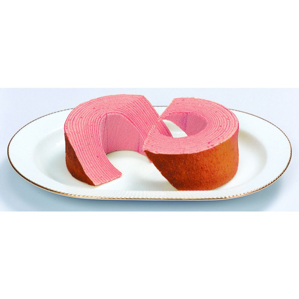 和菓子屋さんがつくったイチゴバームクーヘン(M) 【結婚式 ギフト 食品 引き菓子 洋菓子】