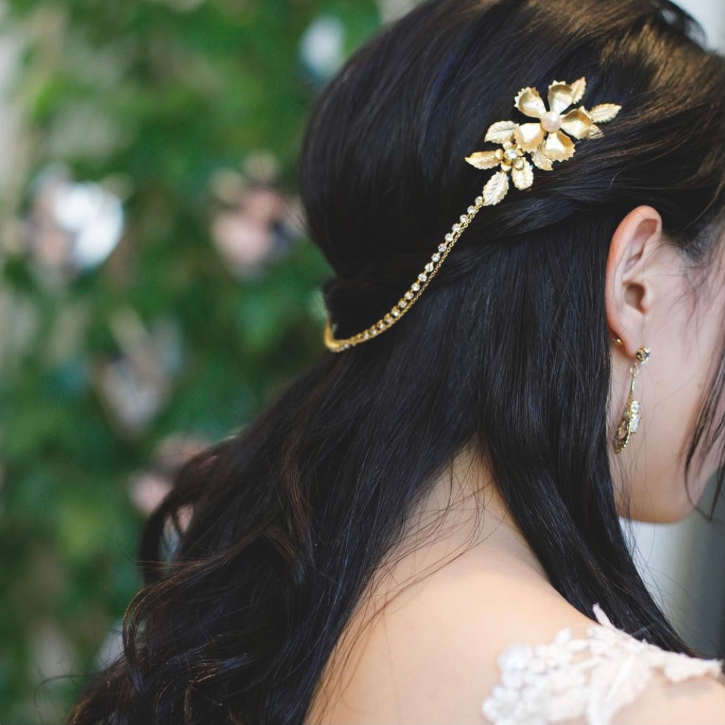 【ヘッドドレス】ダイアンヘッドピース 【結婚式 ヘアアクセサリー】