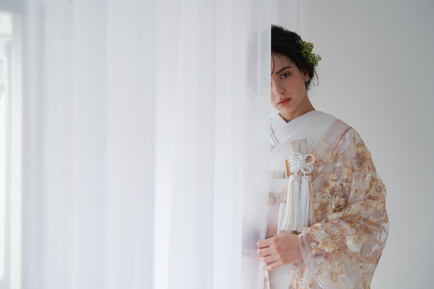 Lilas –(Yellow)【結婚式 和装 色打掛 レンタル】