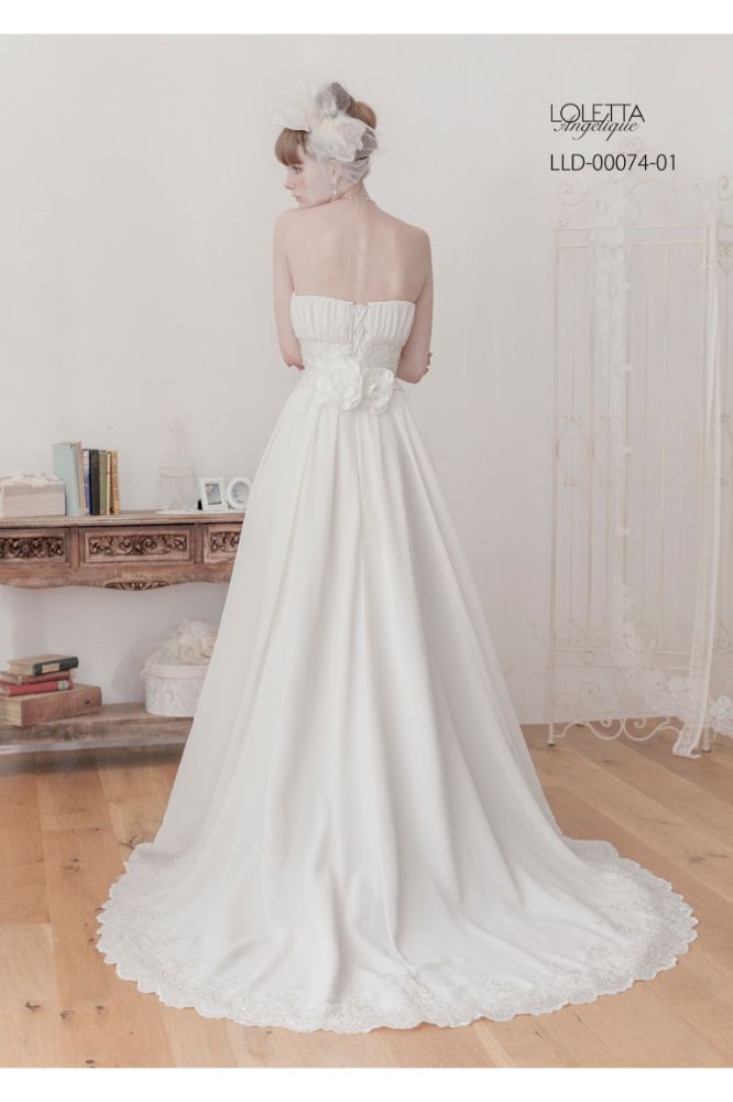 【SALE】白ドレスロング、ミニ2way 【販売衣装】