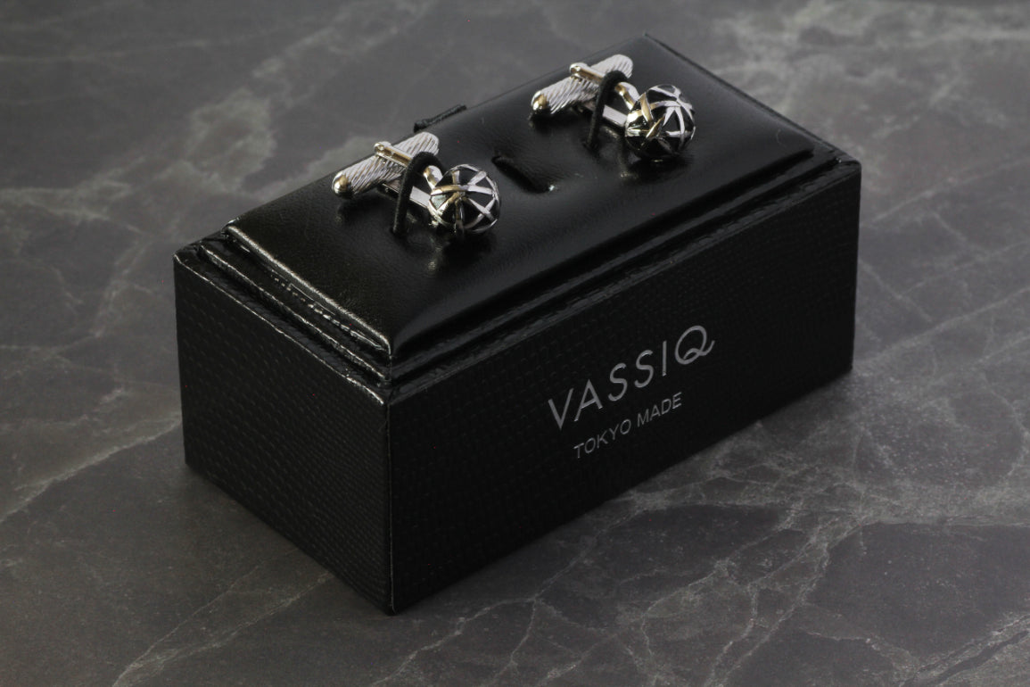 【ブラックエポ】日本製カフリンクス 【結婚式 カフス タイピン 小物】