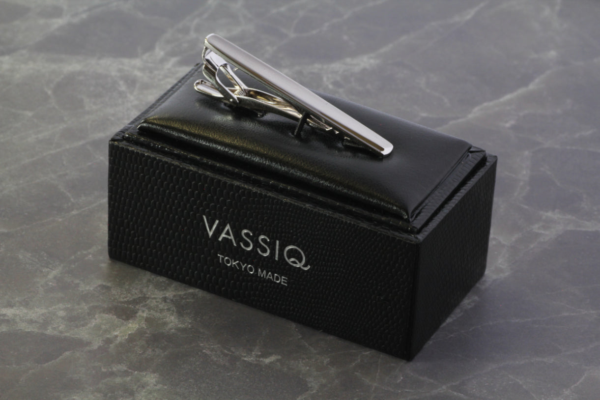 【マット&鏡面】日本製タイバー 【結婚式 カフス タイピン 小物】