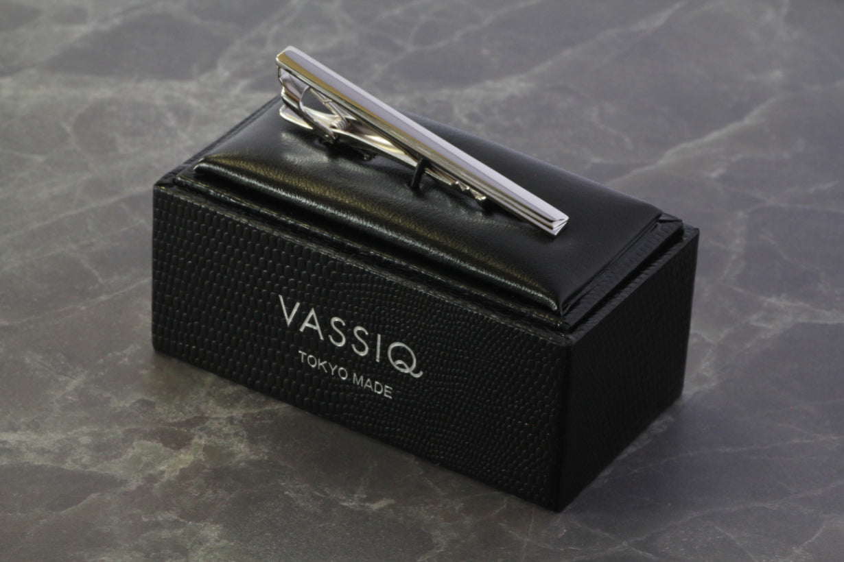 【マット&鏡面】日本製タイバー 【結婚式 カフス タイピン 小物】