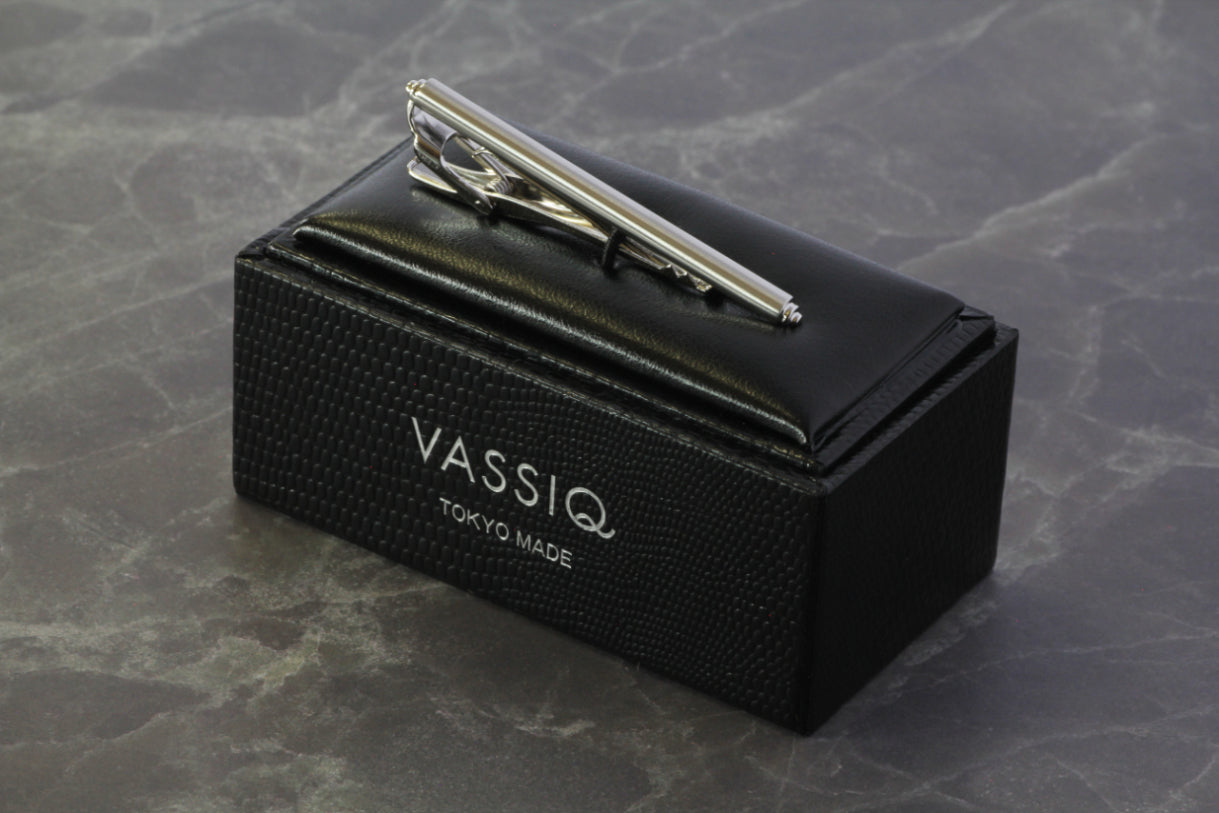 【マット&鏡面】日本製タイバー 【結婚式 カフス タイピン 小物】