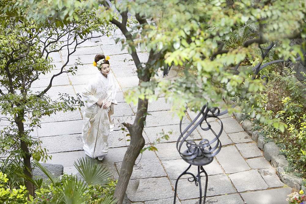 愛慶賀:着付け1点(お引上げ込) 【結婚式 和装 白無垢 レンタル】