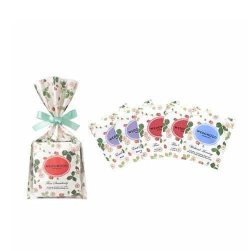 ウェッジウッドの紅茶 ワイルドストロベリー ティーバッグ アソート(3種) 5個入り 【結婚式 プチギフト】