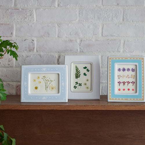 ノリタケ ハミングブルー フォトフレーム 【結婚式 ギフト 引き出物 食器類】