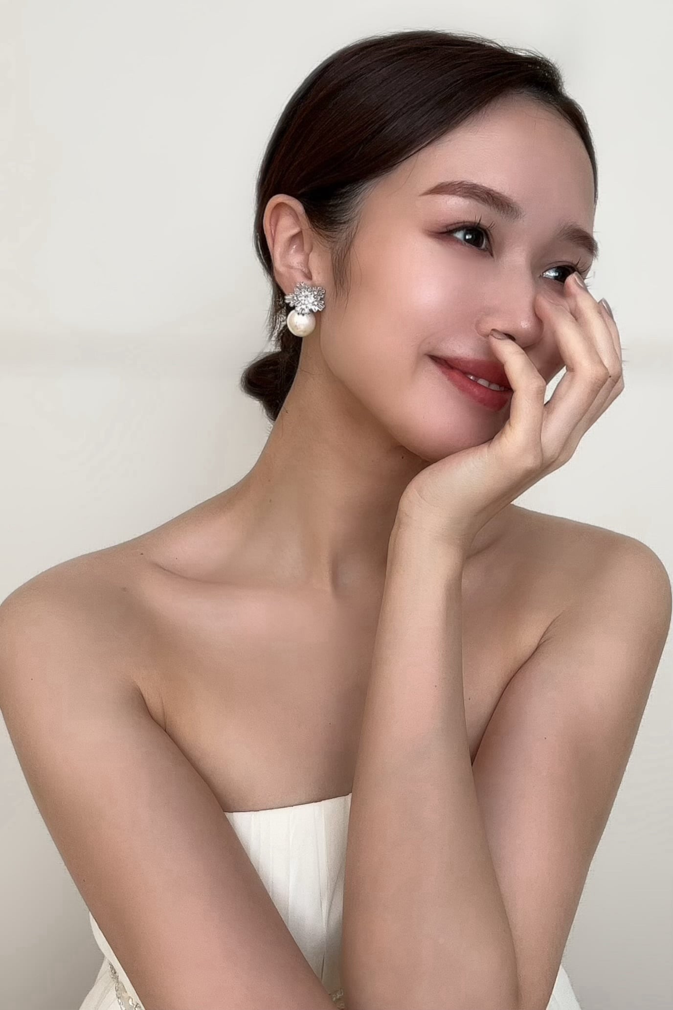 【ピアス】ジルコニアピアス~ ブライダルピアス ~ ≪ZP-56≫ 【結婚式 ピアス イヤリング】