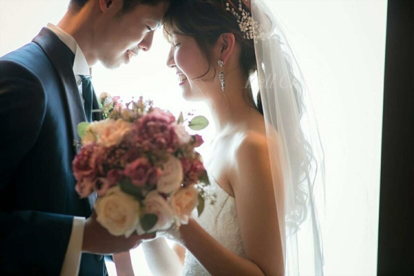 ヘッドピース パール お花モチーフ (BC-H11)|ウェディングアクセサリー【結婚式 アクセサリー ヘッドドレス ヘアアクセサリー】