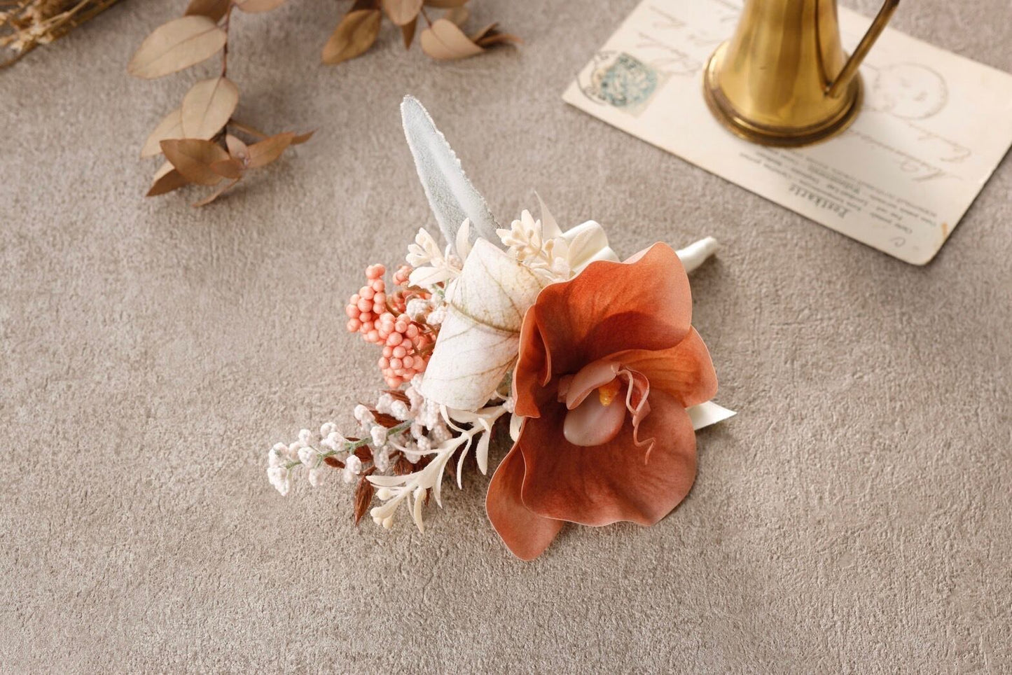 【レンタルブーケ】マグノリア クラッチブーケ【花嫁 ウェディングブーケ レンタル ウェディングフォト】