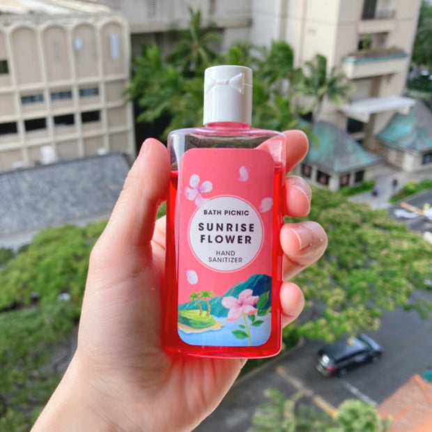 【国内製造】香るアルコール除菌ジェル / サンライズフラワー(45mL)【結婚式 プチギフト おしゃれ】 【結婚式 プチギフト】