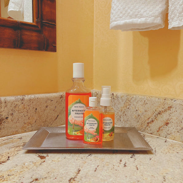 【国内製造】香ってうるおうボディミスト / アフタヌーンフルーツ(90mL) 【結婚式 ギフト 美容グッズ】