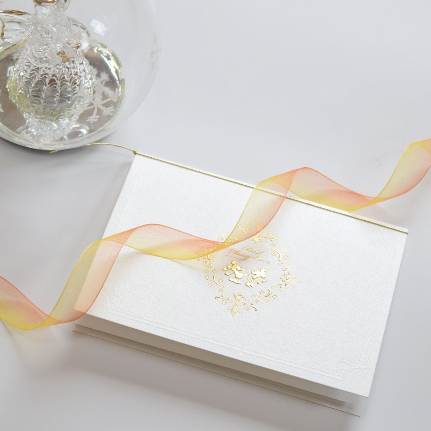 【結婚式 メニュー】D.ミッキー&ミニー(印刷込み)【結婚式 ペーパー メニュー表】