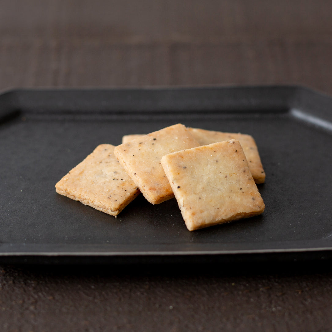 【黒胡椒】山田錦 米粉の焼き菓子 サブレ(12枚入) 【結婚式 引き菓子 プチギフト お菓子】