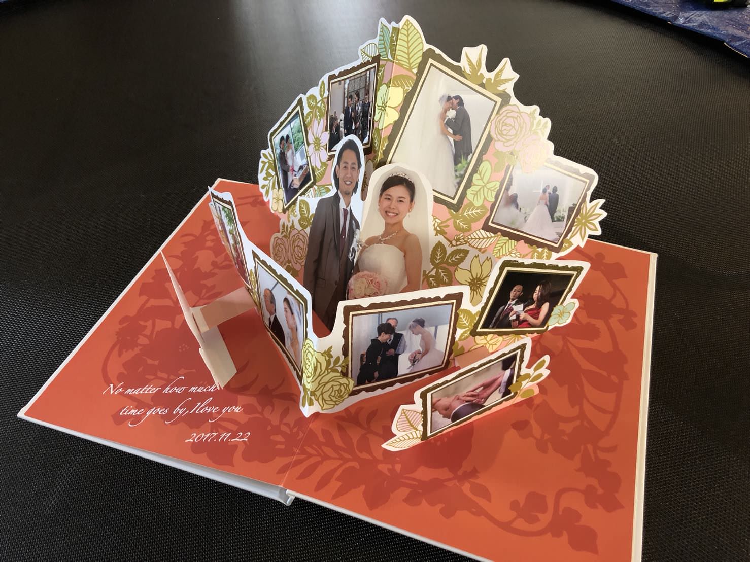 その他】飛び出すアルバム制作3ページ 【結婚式 写真 アルバム