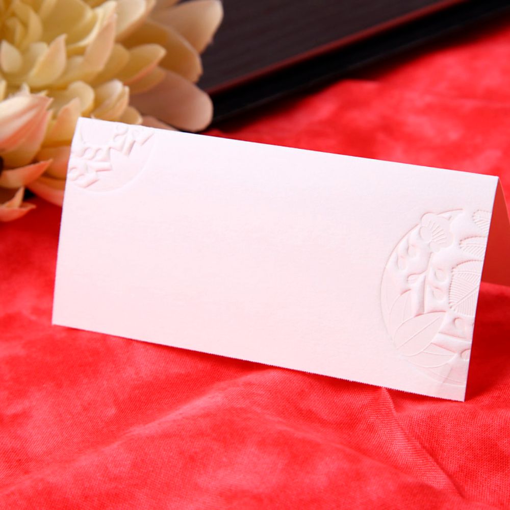 席札 吉祥 6名様セット【結婚式 ペーパー 席札】