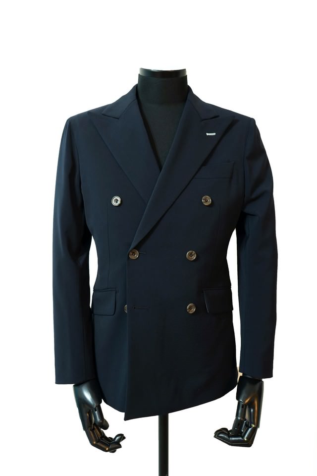 Basic Double/ネイビー【結婚式 タキシード】