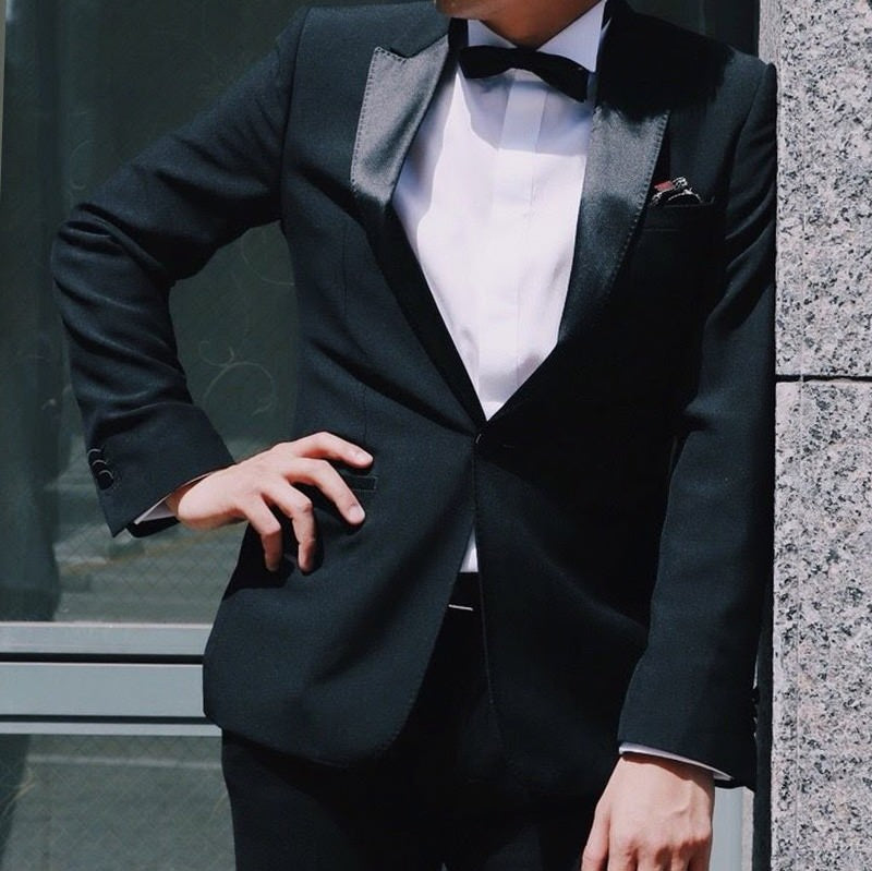 【CORDY特典あり】タキシード/ブラック【結婚式 タキシード オーダーメイド】