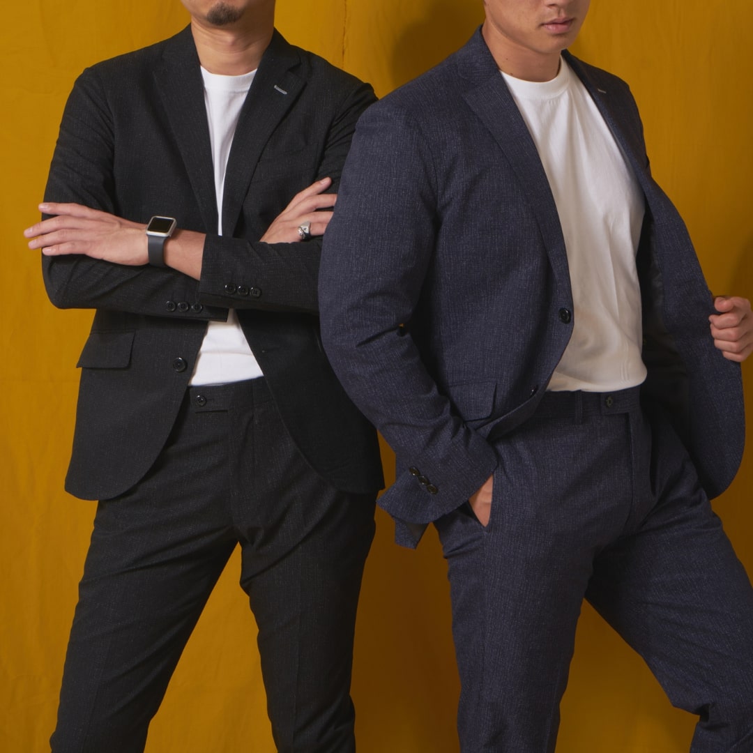 Nylon Single/ブラック【結婚式 タキシード】