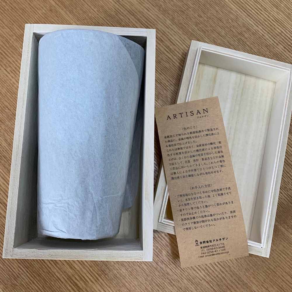 折燕ORI-EN タンブラー420cc 【ANTIQUE SILVER】 【結婚式 ギフト 引き出物 食器類】